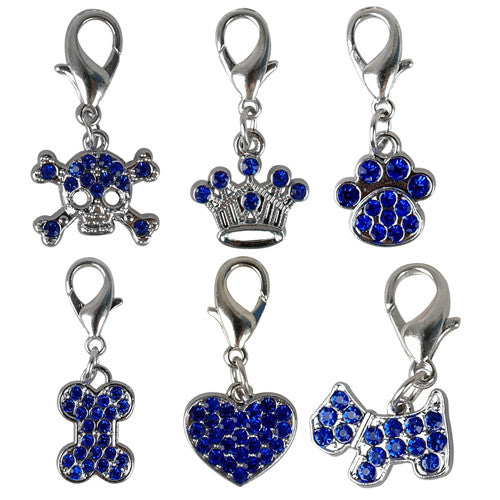 Rhinestone Dog Collar Charms