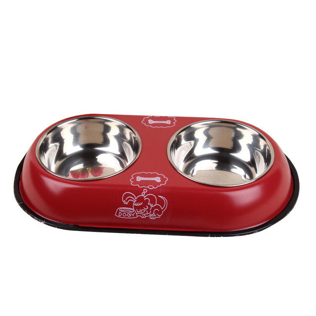 2-in-1 Food and Water Dish